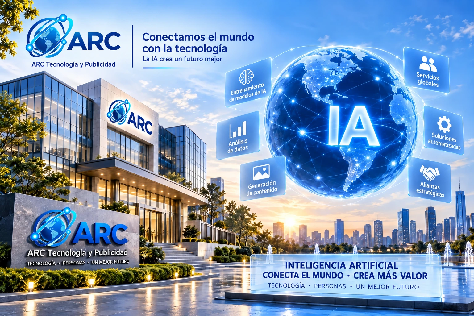 ARC conecta el mundo con la tecnología y la inteligencia artificial