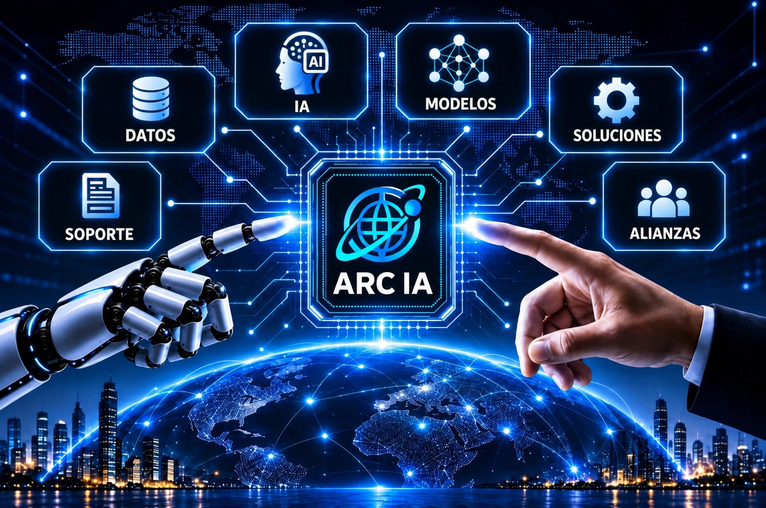 ARC: inteligencia artificial, datos, modelos, soluciones, soporte y alianzas