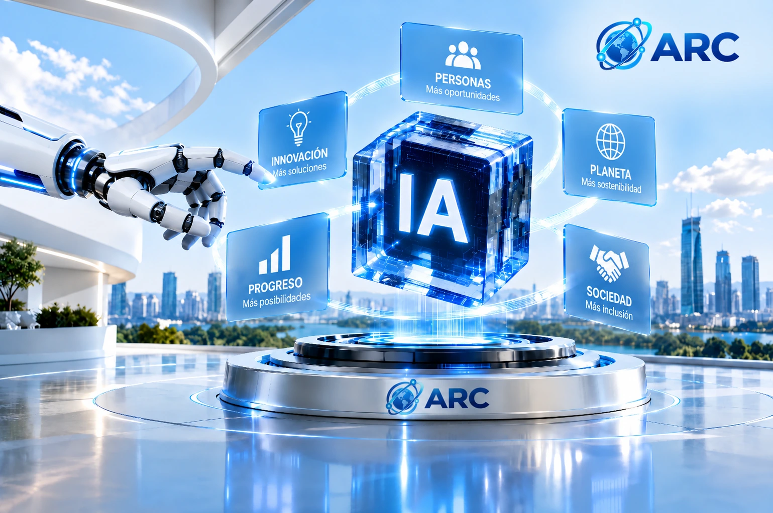 ARC: inteligencia artificial, innovación, personas, planeta y sociedad